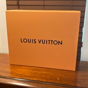 Two Louis Vuitton boxes
